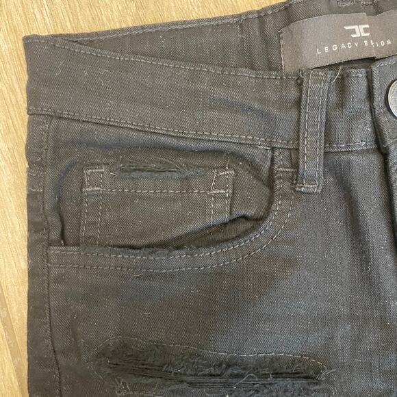 Jordan Craig Boys Black Pants Size 10 JS955RB Legacy Edition Sean Fit Twill NWT - Picture 3 of 14